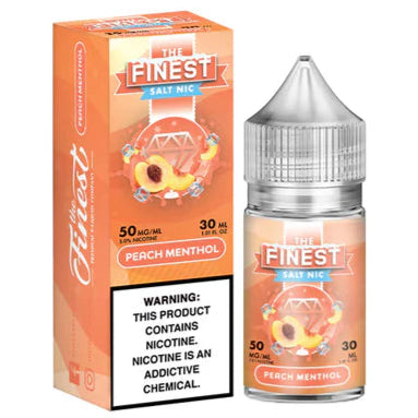 The Finest Salt Menthol Peach Menthol (50mg, 30mL) Smoke & Vape Shops The Finest Salt Menthol Peach Menthol (50mg, 30mL) Smoke & Vape Shops