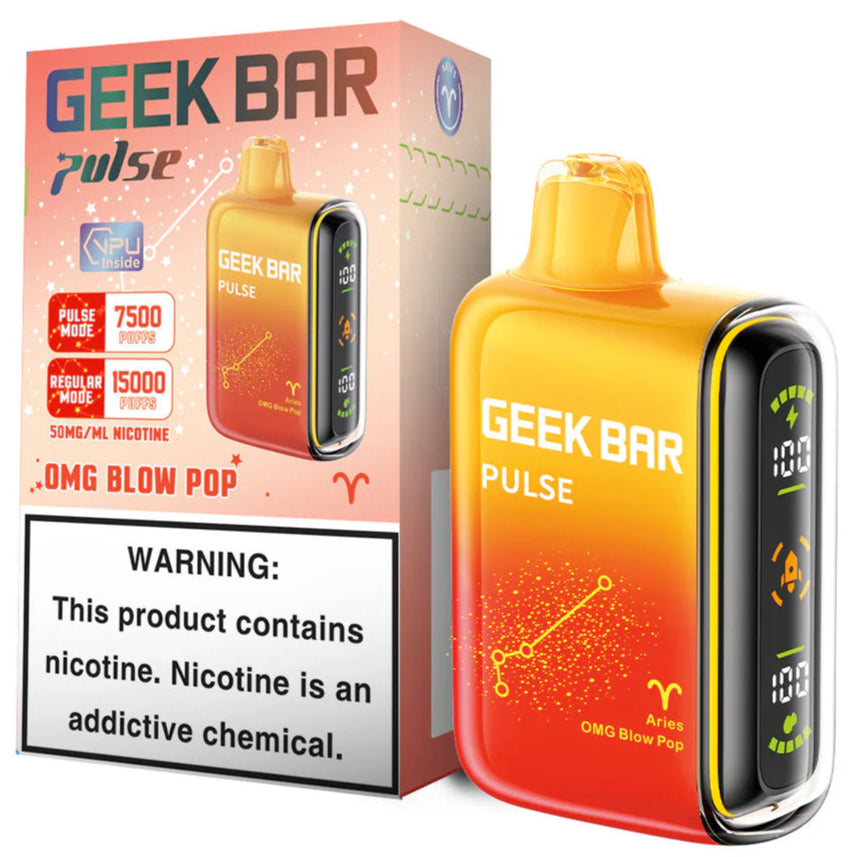 Geek Bar Pulse OMG Blow Pop Smoke & Vape Shops Geek Bar Pulse OMG Blow Pop Smoke & Vape Shops