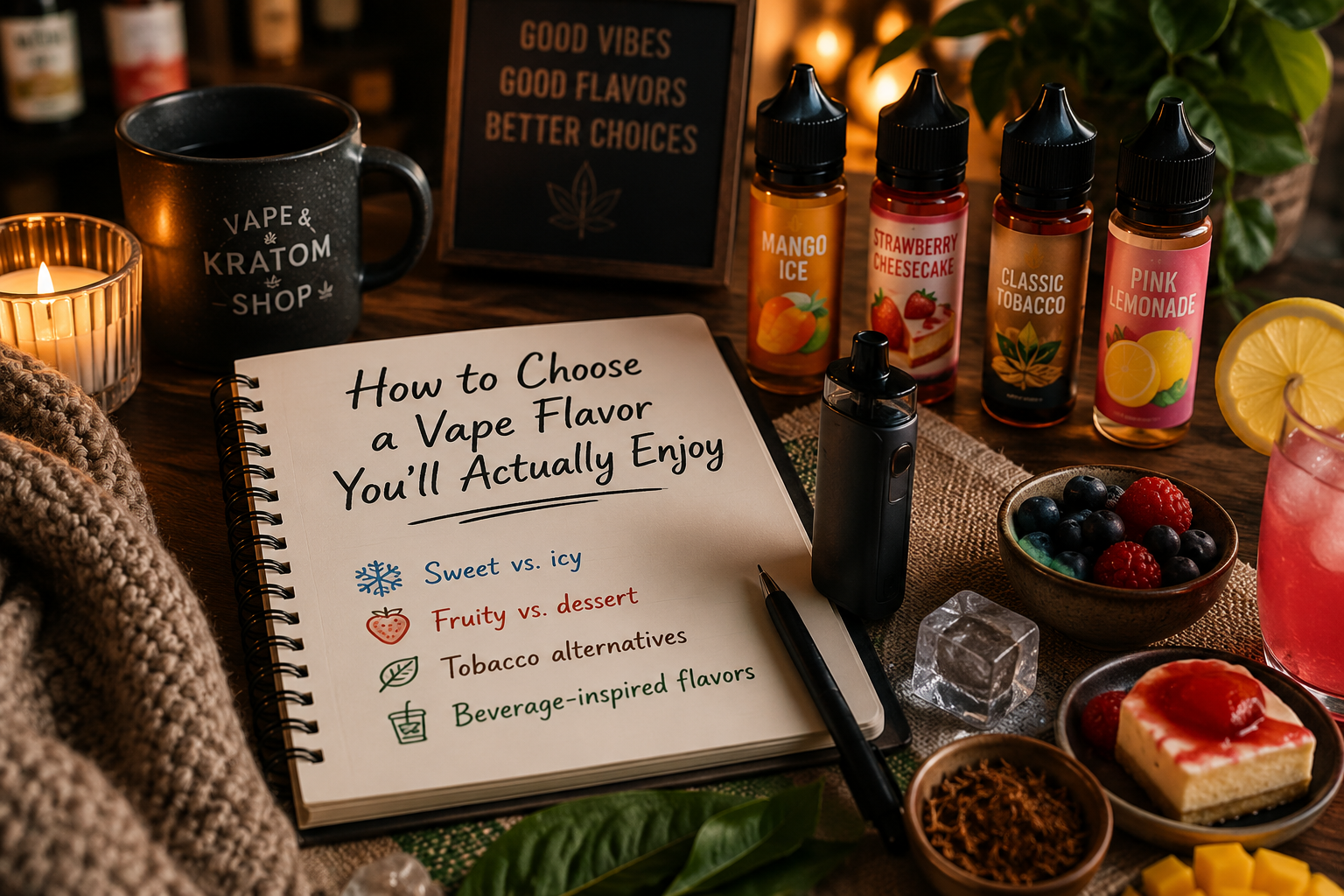 How to Choose a Vape Flavor You'll Actually Enjoy