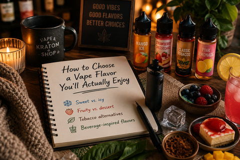 How to Choose a Vape Flavor You'll Actually Enjoy