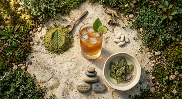 Safety, Stacking, and Responsible Use of THCA, Kratom, and Kava Together