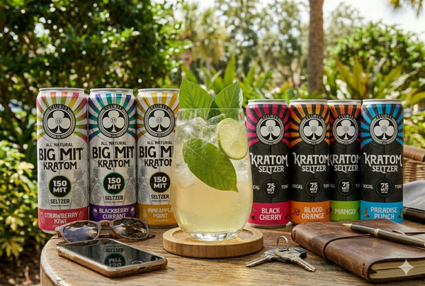 Pairing Kratom Seltzers and Extracts with Everyday Activities