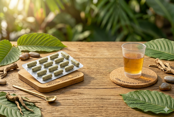 When to Choose Kratom Extract Capsules Over Liquid Shots