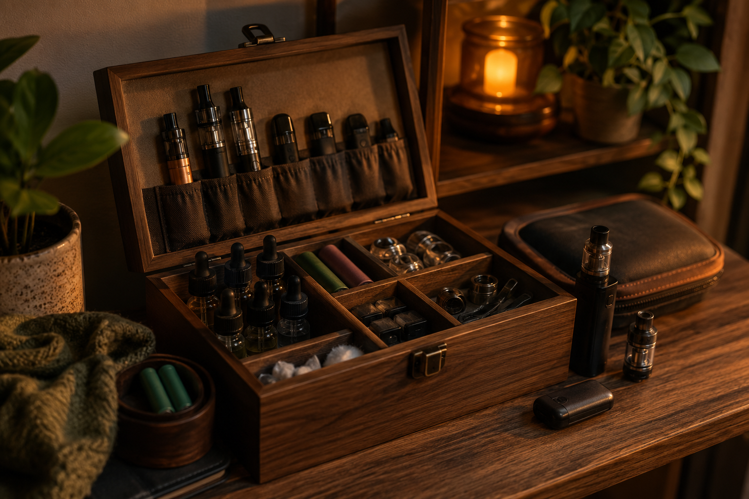 How to Organize Your Vape Collection at Home