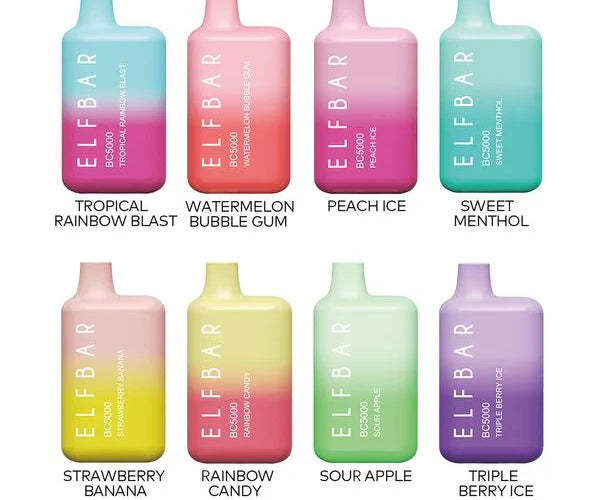 Elf Bar Flavor Guide 2025: Which One Fits Your Taste? – Smoke & Vape Shops