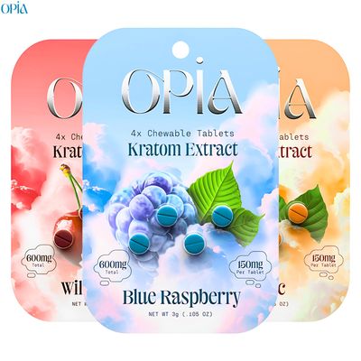 OPIA Kratom Chewable Tablets 4ct