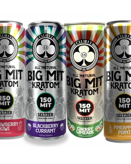 Club 13 BIG MIT Kratom Seltzer – 150mg