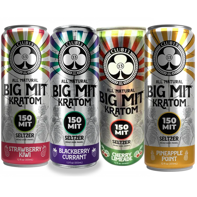 Club 13 BIG MIT Kratom Seltzer – 150mg – Smoke & Vape Shops