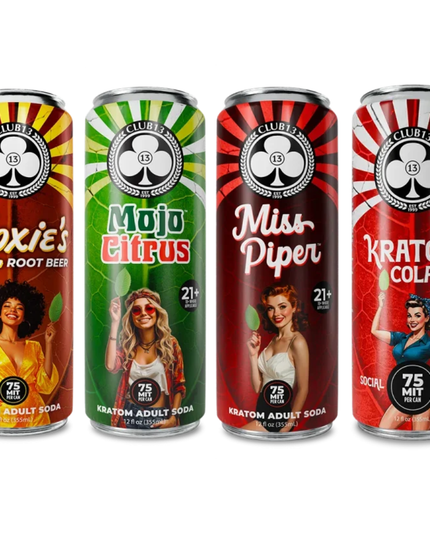 Club 13 - 75mg Kratom Soda Seltzer