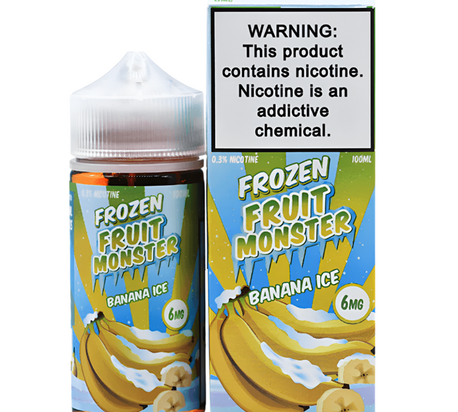 Fruit Monster – Banana Ice (6mg Freebase, 120 mL)