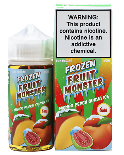 Fruit Monster – Mango Peach Guava Ice (6mg Freebase, 120 mL)