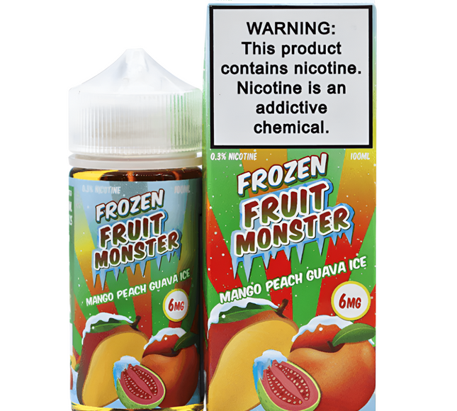 Fruit Monster – Mango Peach Guava Ice (6mg Freebase, 120 mL)