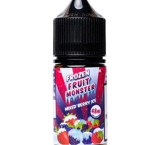 Fruit Monster Salts – Mixed Berry Ice (48mg Salt Nic, 30 mL)