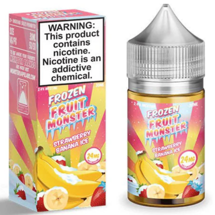 Fruit Monster – Strawberry Banana Ice (24mg Freebase, 120 mL)