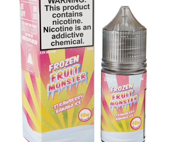 strawberry banana ice vape juice Fruit Monster – (48mg Salt Nic, 30mL) – Smoke & Shops Size:1 Single Strawberry Kiwi Ice Lost Mary MO5000 IVG SAVR 3000 puff Prefilled Vape Kit Minnesota Wholesale Vapes &