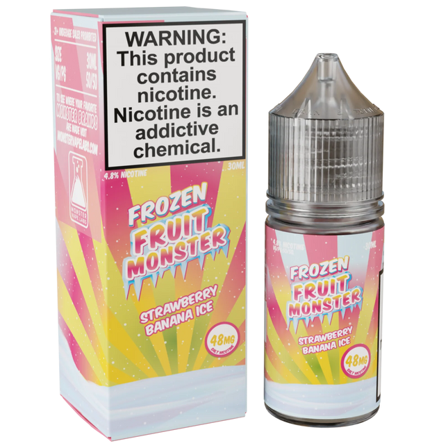 fruit monster vape juice near me – Strawberry Banana Ice (48mg Salt Nic, 30mL) – Smoke & Shops Flavourful Disposable Vape Color:Sour Strawberry Buy Breeze Vape in