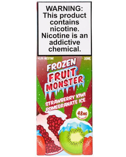 Fruit Monster – Strawberry Kiwi Pomegranate Ice (48mg Salt Nic, 30mL)