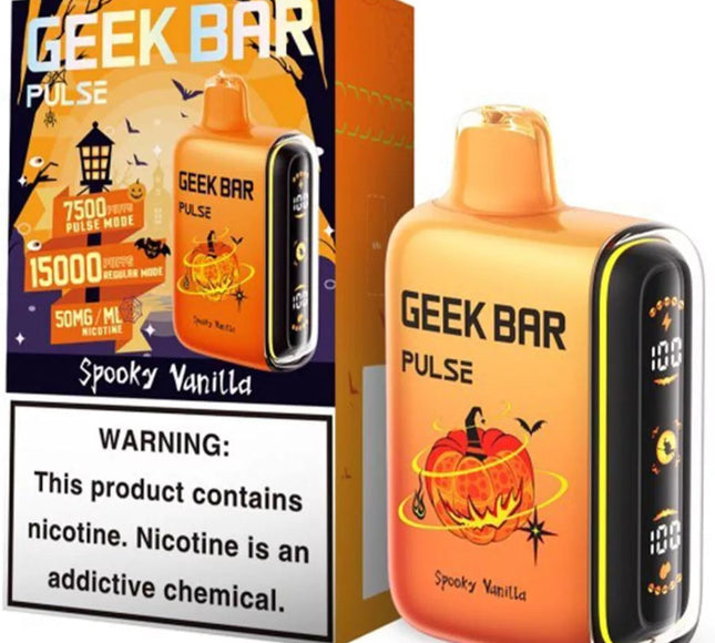 Geek Bar Pulse 15000 – Spooky Vanilla (Halloween Edition)
