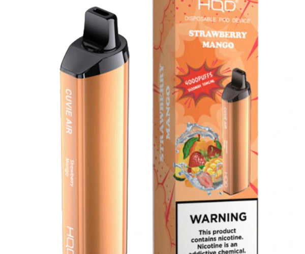 strawberry mango disposable vape HQD 4K Strawberry Mango – Smoke & Vape Shops