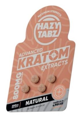 Hazy Tabz Kratom Chewable Tablets 4ct
