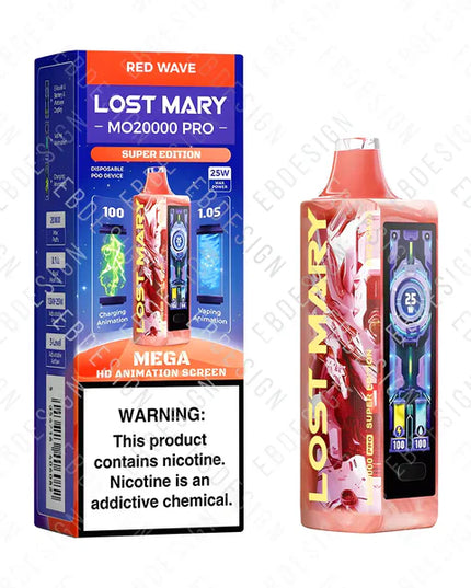 Lost Mary Mega Red Wave (MO20000 Pro)