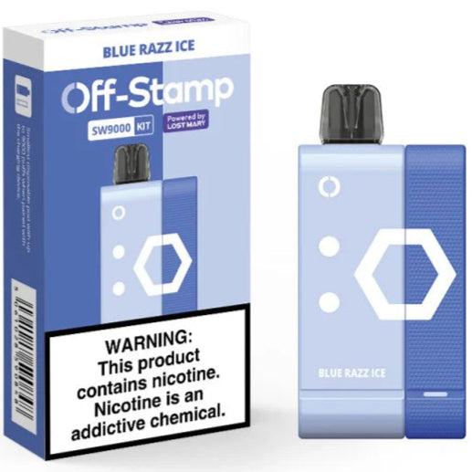 Off Stamp Blue Raz Ice Kit