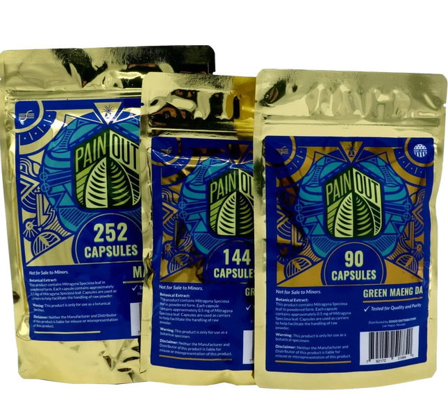 Pain Out Green Maeng Da Kratom Powder – 90 g