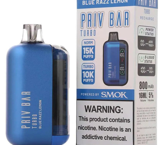 Priv Bar Blue Razz Lemon