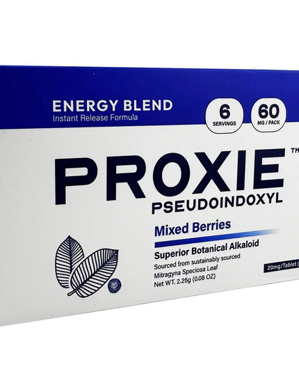 Proxie Pseudoindoxyl Energy Blend – Mixed Berries (6‑Serving Pack)