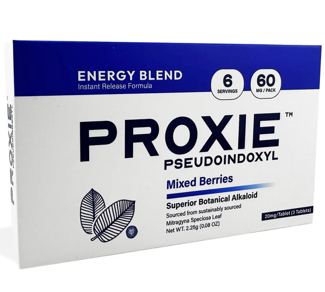 Proxie Pseudoindoxyl Energy Blend – Mixed Berries (6‑Serving Pack)