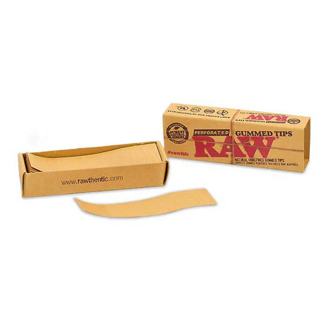 RAW - Gummed & Perforated Tips