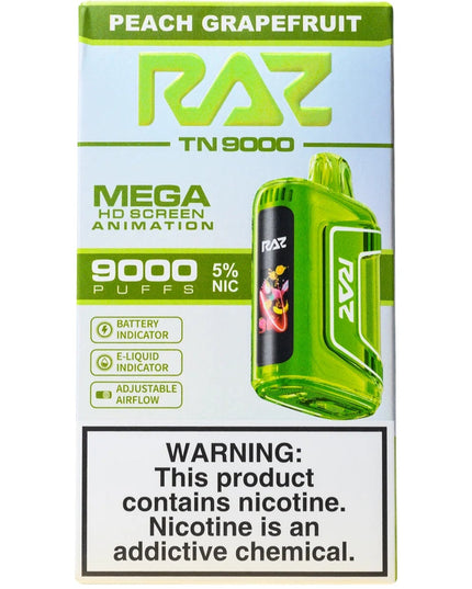 Raz 9k Peach Grapefruit