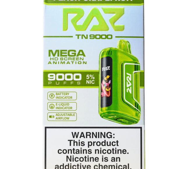 Raz 9k Peach Grapefruit