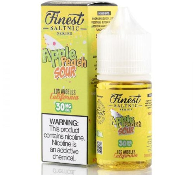 The Finest Salt Nic – Apple Peach Rings (30mg Salt Nic, 30 mL)