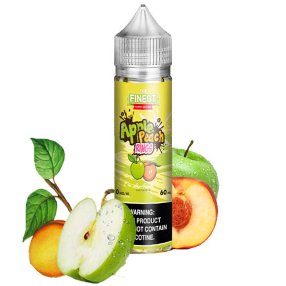 The Finest – Apple Peach Sour (0mg Freebase, 120mL)