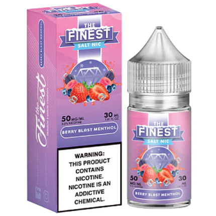 The Finest Salt Menthol – Berry Blast Menthol (50mg Salt Nic, 30 mL)