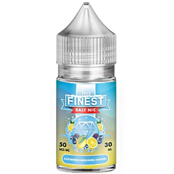 The Finest Sweet & Sour Menthol – Blue‑Berries Lemon Swirl Menthol (6mg Freebase, 120 mL)