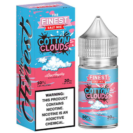The Finest Salt Nic – Cotton Clouds (30mg Salt Nic, 30 mL)
