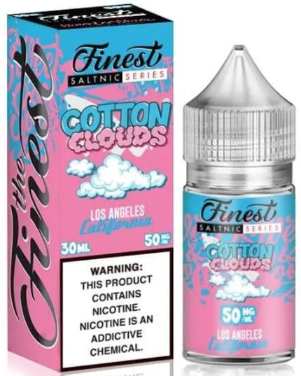The Finest Salt Nic – Cotton Clouds (50mg Salt Nic, 30mL)