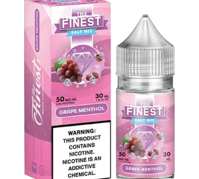 The Finest Salt Menthol – Grape Menthol (30mg, 30mL)
