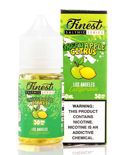 The Finest – Green Apple Citrus (30mg Salt Nic, 30 mL)