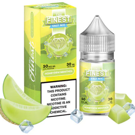 The Finest Salt Menthol – Honeydew Menthol (50mg Salt Nic, 30mL)