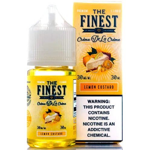 The Finest – Lemon Custard (30mg Salt Nic, 30mL)