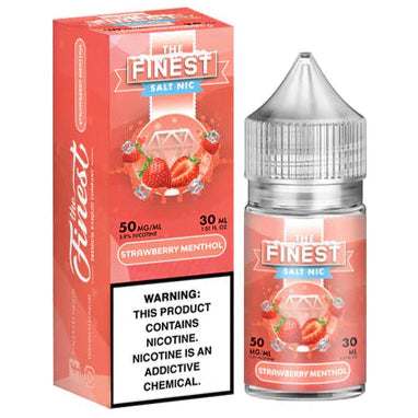 The Finest Salt Menthol – Strawberry Menthol (50mg Salt Nic, 30 mL)