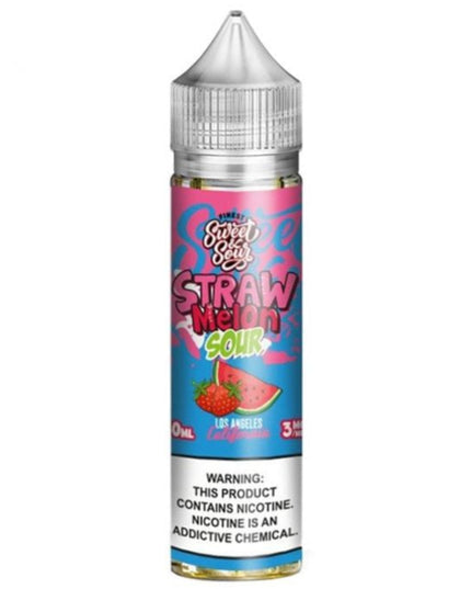 The Finest Sweet & Sour Menthol – Straw Melon Sour Menthol (0mg Freebase, 120 mL)