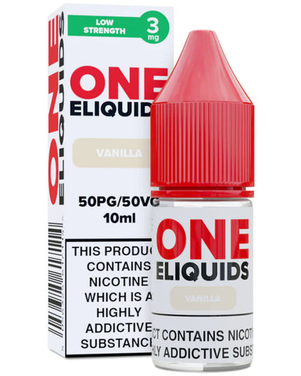 The One – Vanilla (3mg Freebase, 100mL)