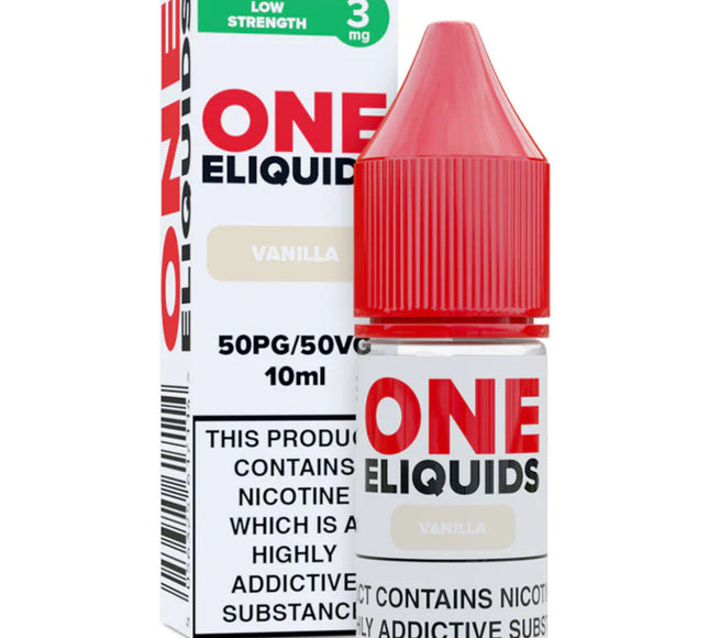 The One – Vanilla (3mg Freebase, 100mL)