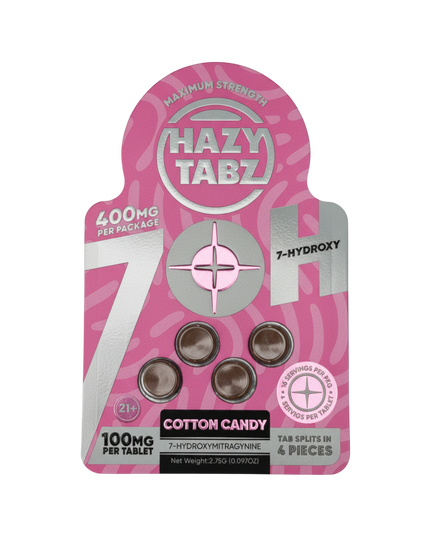 Hazy Tabz Kratom Chewable Tablets 4ct