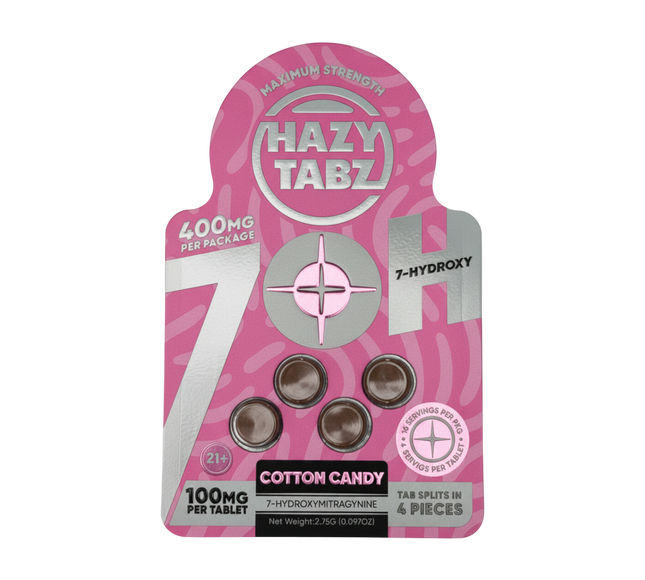 Hazy Tabz Kratom Chewable Tablets 4ct