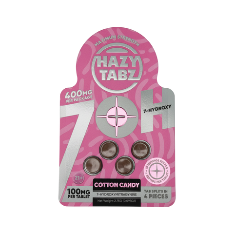 Hazy Tabz Kratom Chewable Tablets 4ct